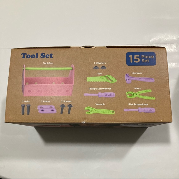 Green Toys tool set - Picture 3 of 5